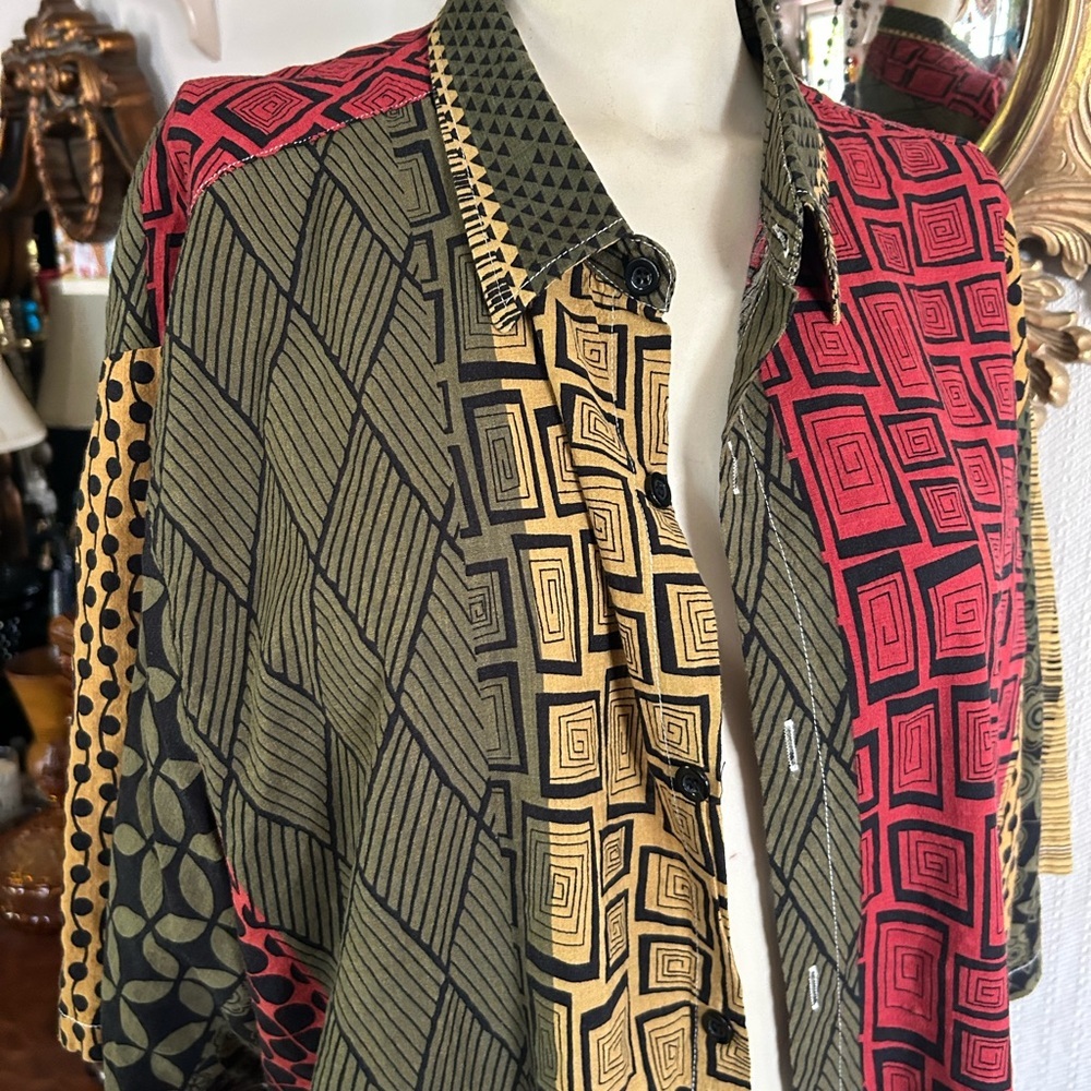 Multi Pattern Shirt - Picture 6 of 14